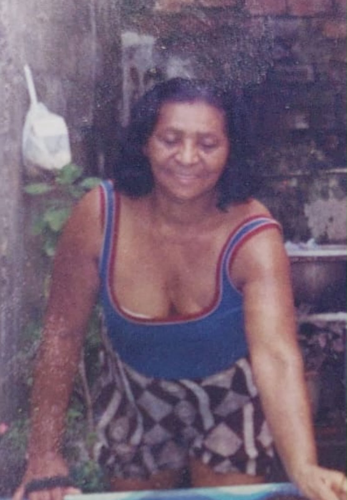 Retrato antigo da avó da Dra. Sara Dutra